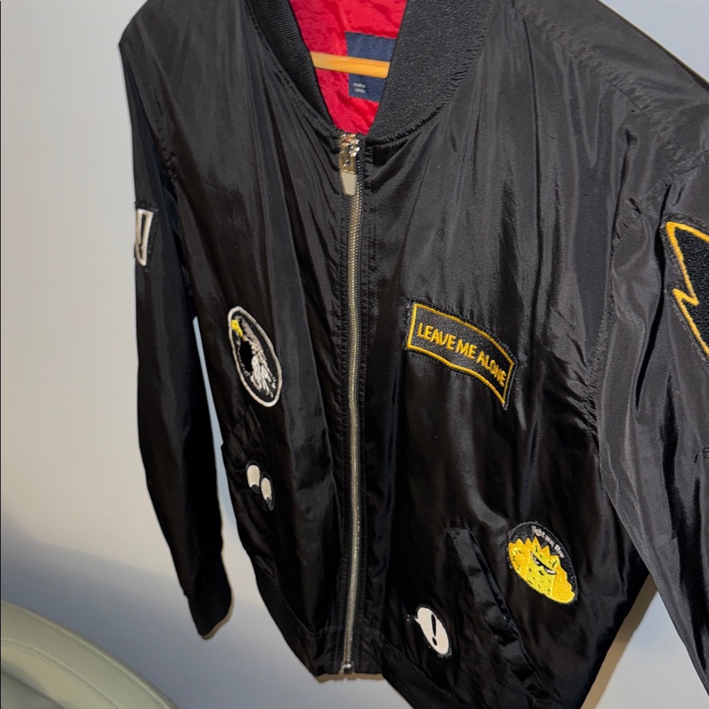 Patch Bomber Jacket - image 4